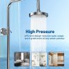 Filtered Shower Head High Pressure Water Flow and Multiple Spray Modes Shower Head with Filter, Power Wash for Hard Water