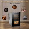 25L Cigar Humidors with Cooling and Heating Function , 150Counts Capacity Cigar Humidor Humidifiers with Constant Temperature Controller