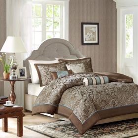 6 Piece Duvet Cover Set (Color: as Pic)