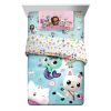 Kids Bed in a Bag;  Comforter and Sheets;  Pink and Blue;  DreamWorks;  Twin | Fu'll