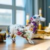 Colorful Dachshund Statue Colorful Dachshund Dog Figurine Graffiti Dachshund Dog Sculpture Animal Statue Art Figurine For Living